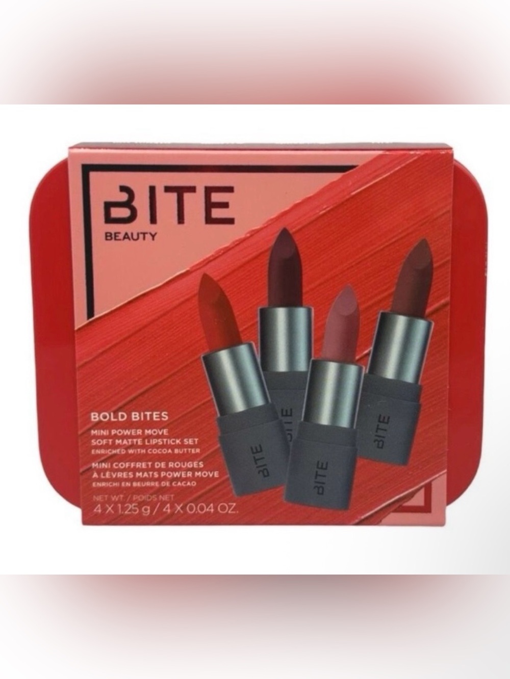Bite Beauty Bold Bites Mini Power Move Soft Matte Lipstick Set